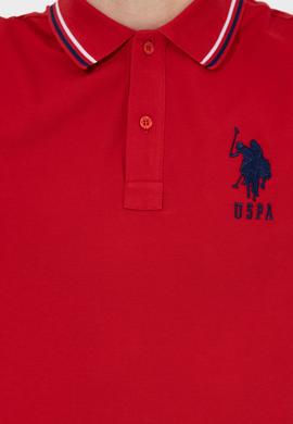 Erkek Koyu Kırmızı Polo Yaka T-Shirt - 50247368026