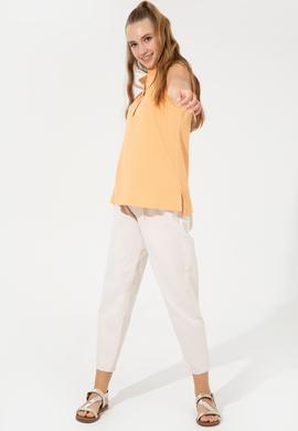 Kadın Bej Jean Pantolon - 50246554016