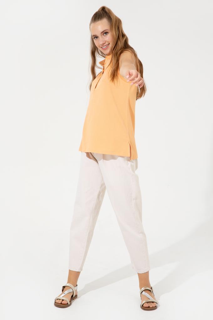 Kadın Bej Jean Pantolon