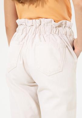 Kadın Bej Jean Pantolon - 50246554016