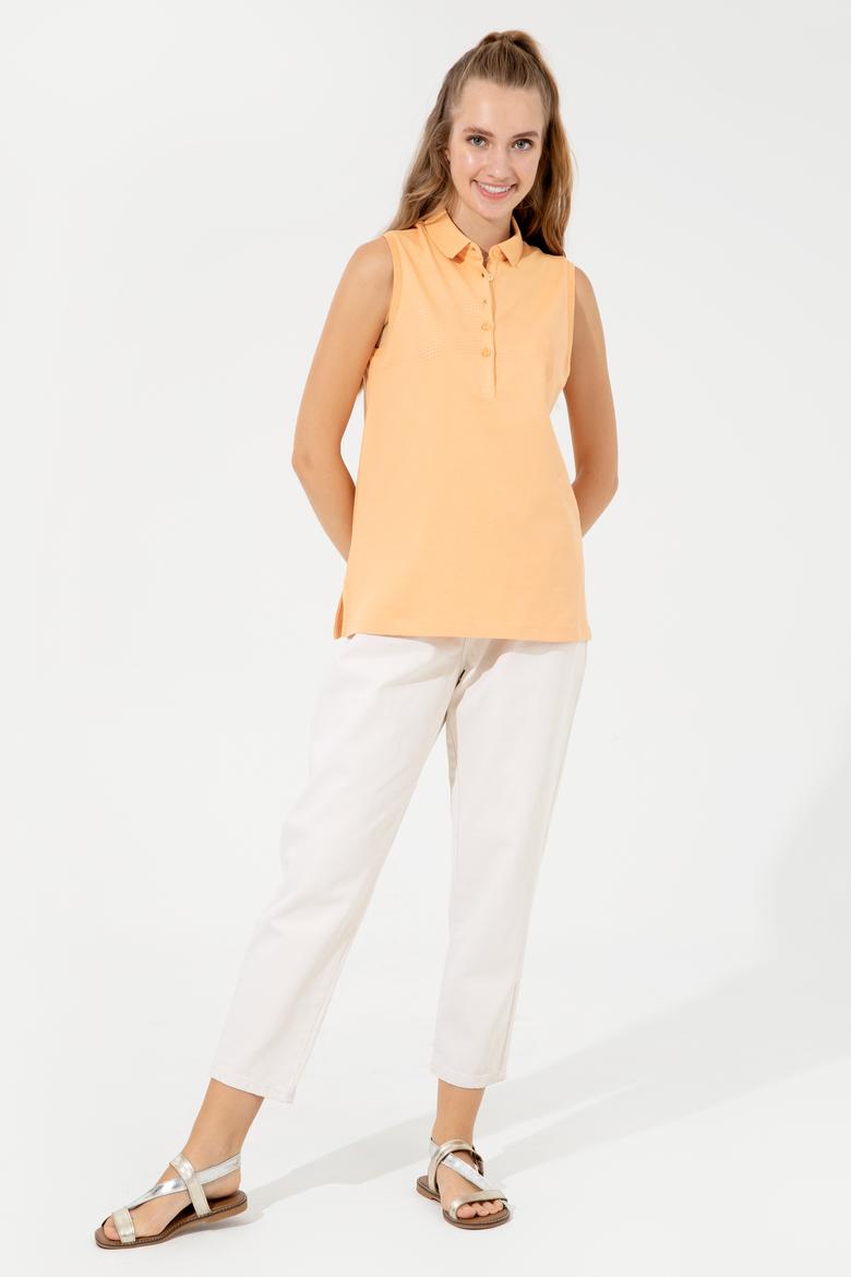 Kadın Bej Jean Pantolon - 50246554016