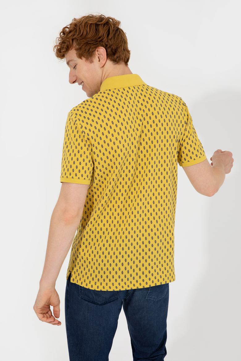Erkek Safran Polo Yaka Tişört - 50249167026