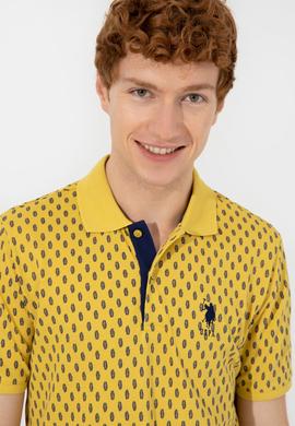 Erkek Safran Polo Yaka Tişört - 50249167026