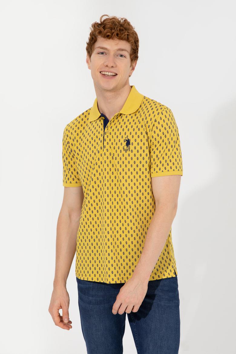 Erkek Safran Polo Yaka Tişört - 50249167026