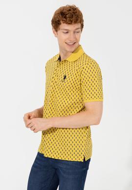 Erkek Safran Polo Yaka Tişört - 50249167026