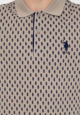 Erkek Haki Polo Yaka Tişört - 50249167008