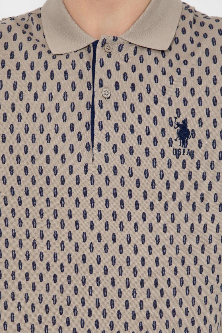 Erkek Haki Polo Yaka Tişört - 50249167008