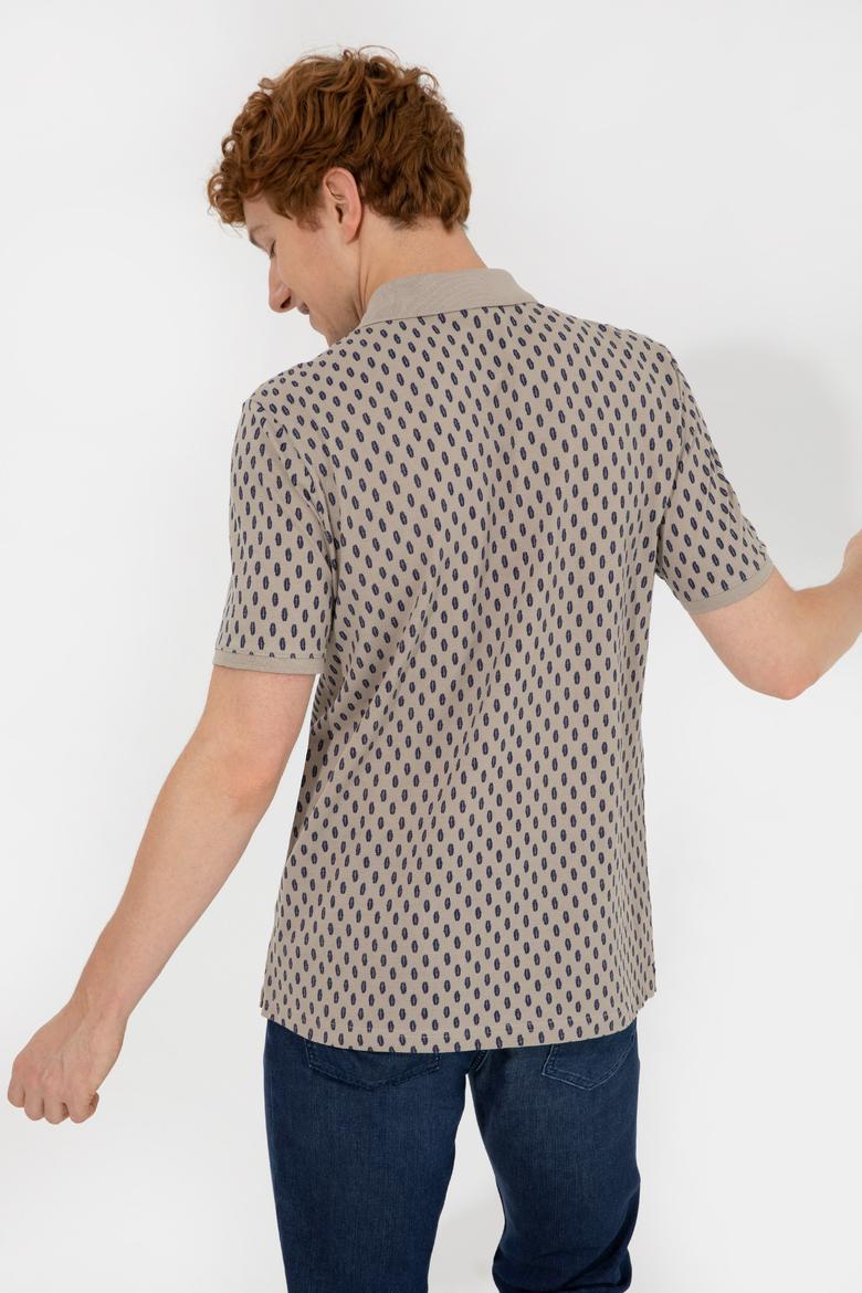 Erkek Haki Polo Yaka Tişört - 50249167008