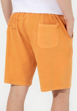 Erkek Turuncu Örme Şort - 50246582041