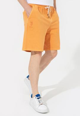 Erkek Turuncu Örme Şort - 50246582041