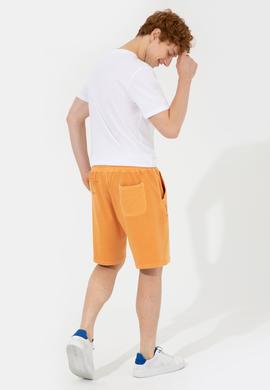 Erkek Turuncu Örme Şort - 50246582041