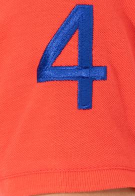 Kadın Kırmızı Basic Polo Yaka Tişört - 50246283101