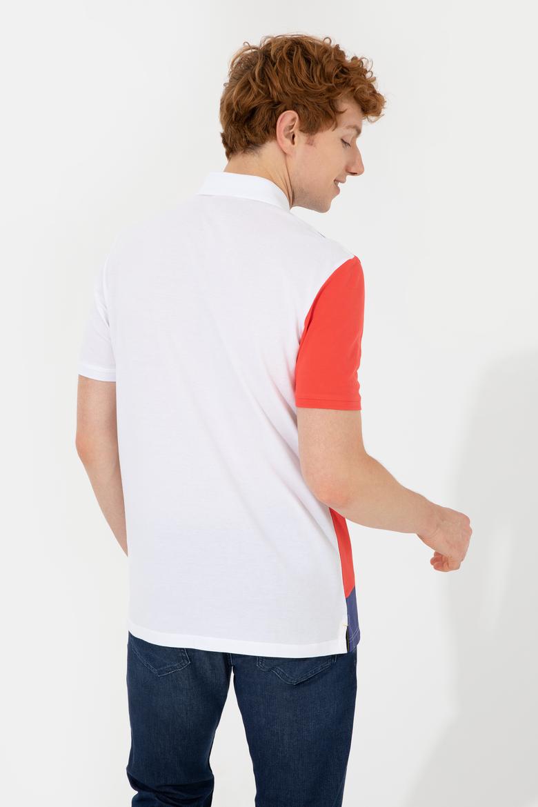 Erkek Kırmızı Polo Yaka Tişört - 50249142015