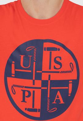 Erkek Kırmızı Bisiklet Yaka Tişört - 50247330175