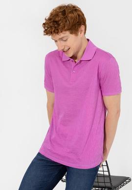 Erkek Menekşe Polo Yaka Tişört - 50249184030