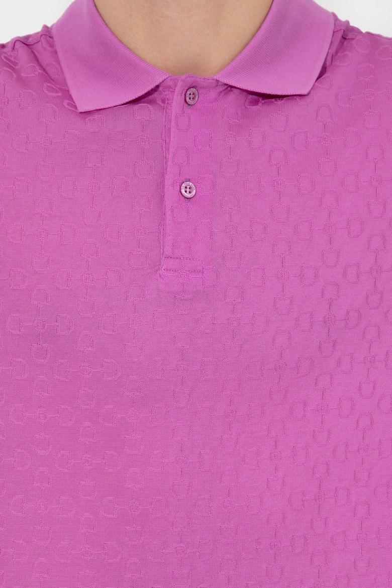 Erkek Menekşe Polo Yaka Tişört - 50249184030