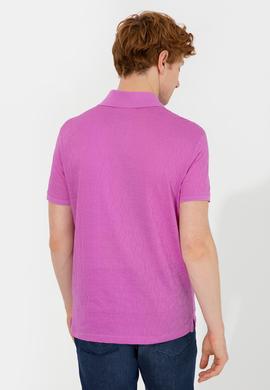 Erkek Menekşe Polo Yaka Tişört - 50249184030