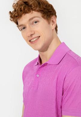 Erkek Menekşe Polo Yaka Tişört - 50249184030