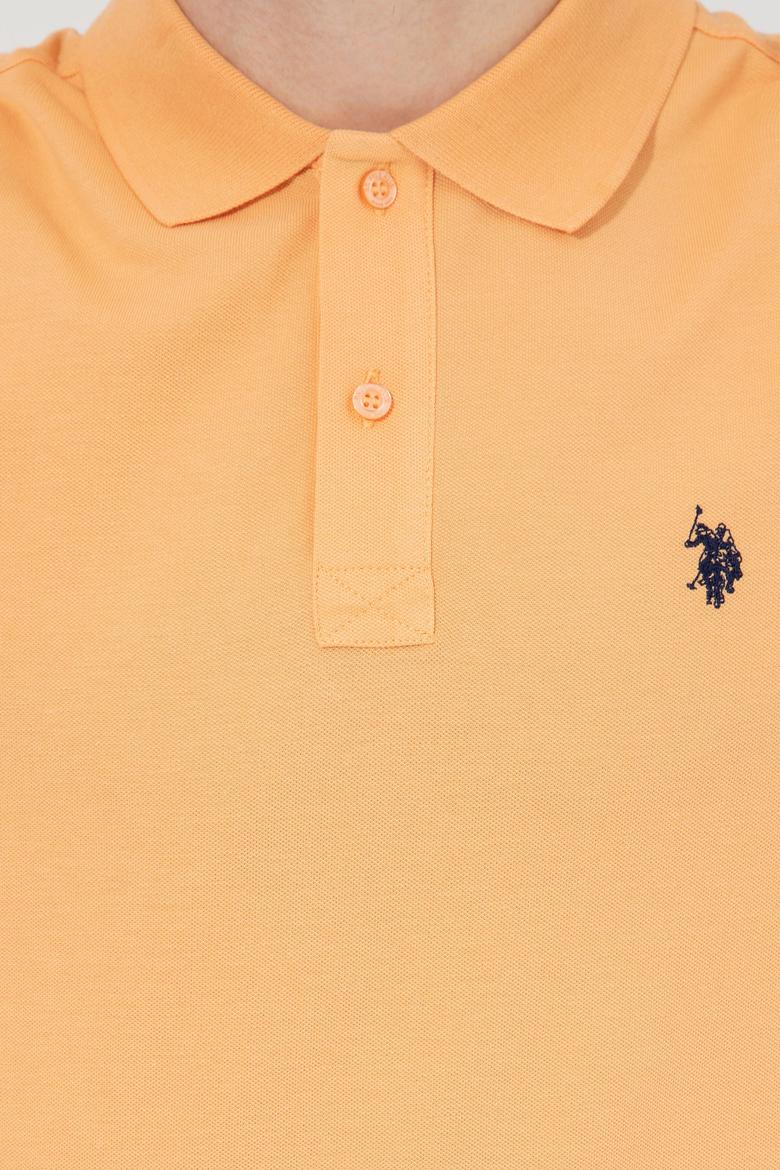 Erkek Turuncu Basic Tişört - 50249149357