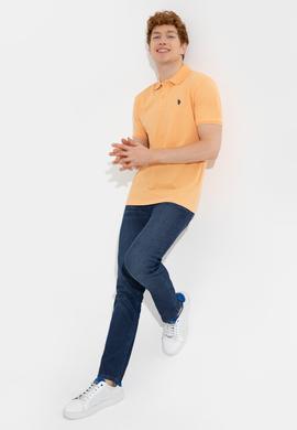 Erkek Turuncu Basic Tişört - 50249149357