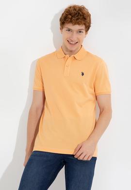 Erkek Turuncu Basic Tişört - 50249149357