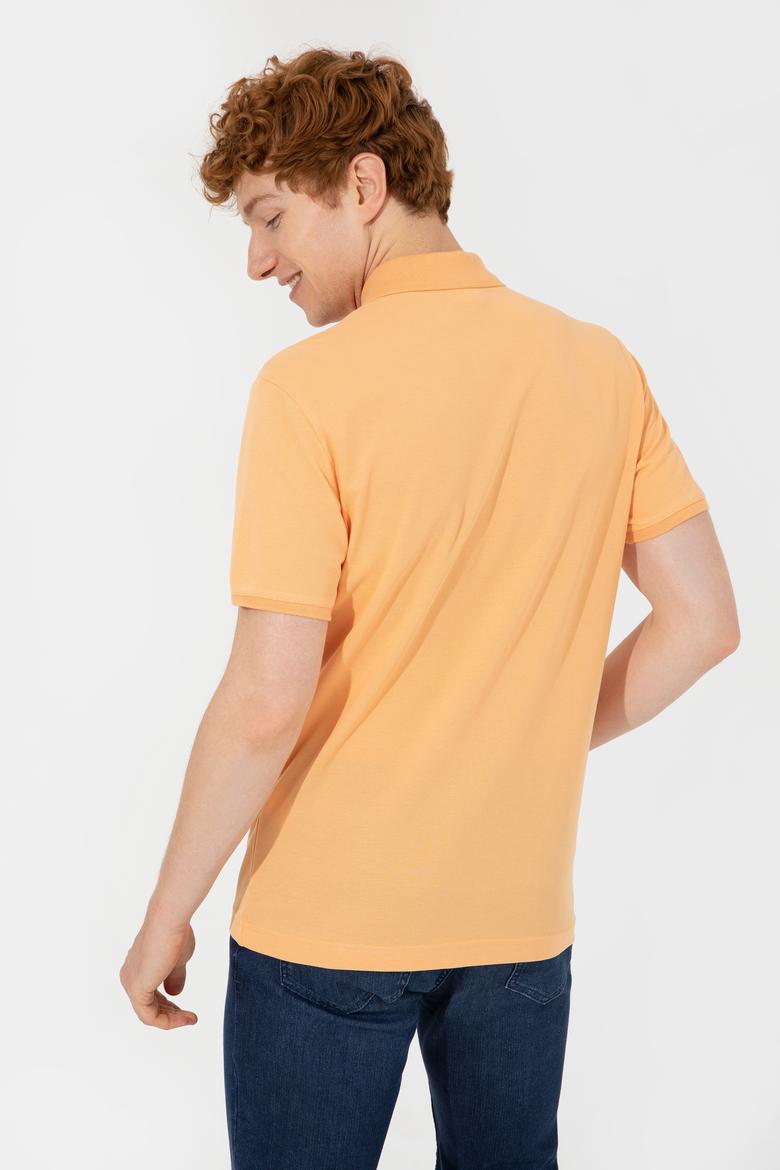 Erkek Turuncu Basic Tişört - 50249149357