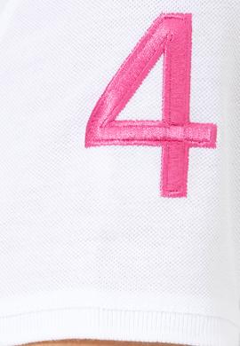 Kadın Beyaz Basic Tişört - 50246283015