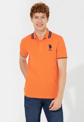 Erkek Turuncu Basic Tişört - 50249145048