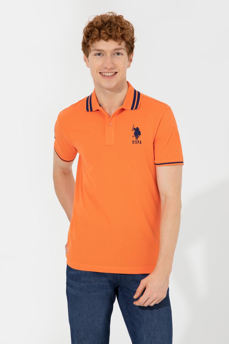 Erkek Turuncu Basic Tişört - 50249145048