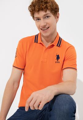 Erkek Turuncu Basic Tişört - 50249145048