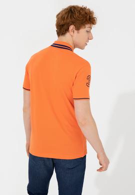 Erkek Turuncu Basic Tişört - 50249145048