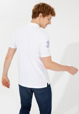 Erkek Beyaz Basic Tişört - 50249139006