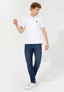 Erkek Beyaz Basic Tişört - 50249139006