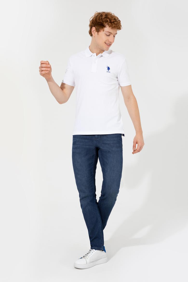 Erkek Beyaz Basic Tişört - 50249139006