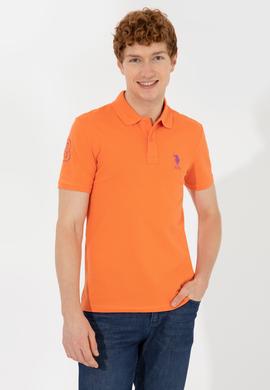 Erkek Turuncu Basic Tişört - 50249139036