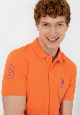 Erkek Turuncu Basic Tişört - 50249139036