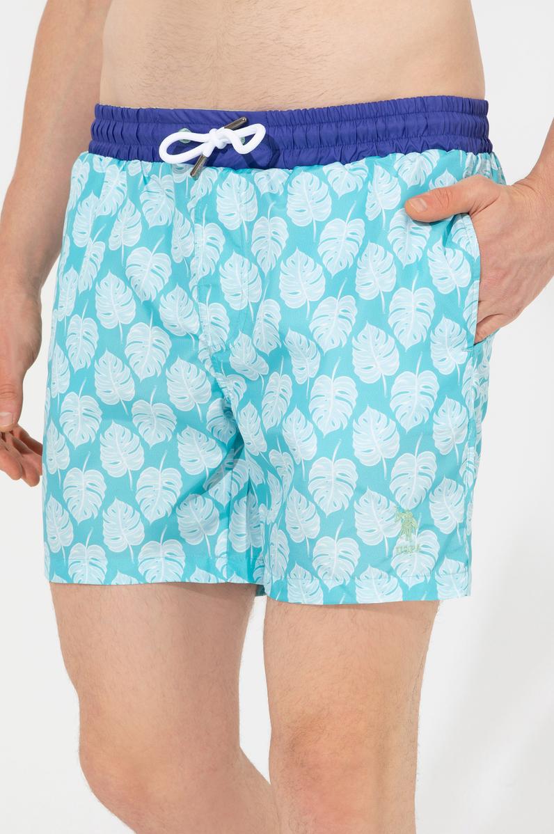 Erkek Mint Deniz Şortu