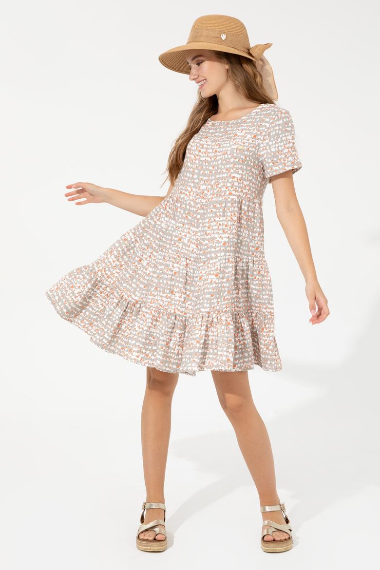 Kadın Haki Dokuma Elbise - 50250000003