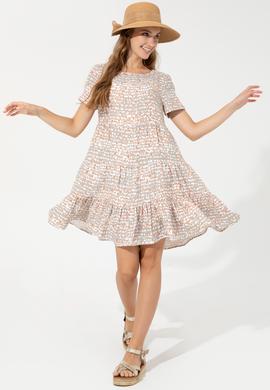 Kadın Haki Dokuma Elbise - 50250000003