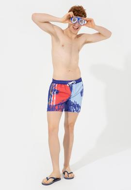 Erkek Mavi Deniz Şortu - 50245364053