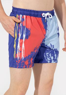 Erkek Mavi Deniz Şortu - 50245364053