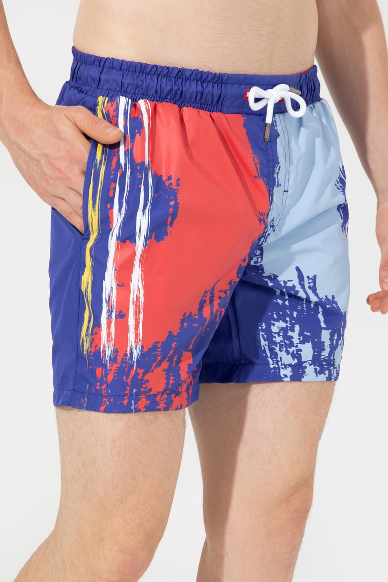 Erkek Mavi Deniz Şortu - 50245364053