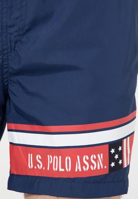 Erkek Lacivert Deniz Şortu - 50246218026