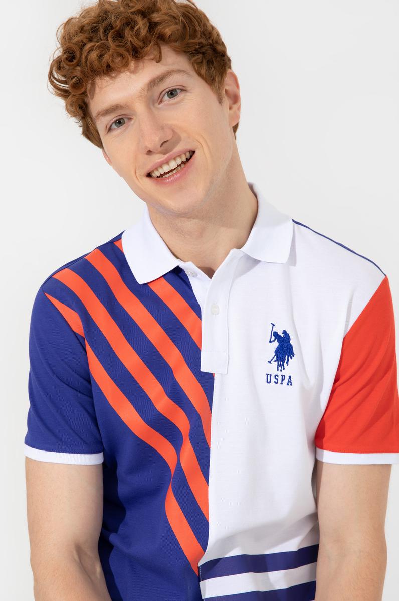 Erkek Mavi Polo Yaka Tişört