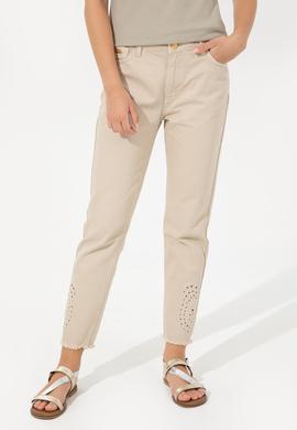 Kadın Haki Jean Pantolon - 50249603002