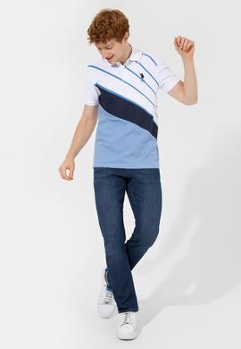 Erkek Koyu Mavi Polo Yaka Tişört - 50249165018