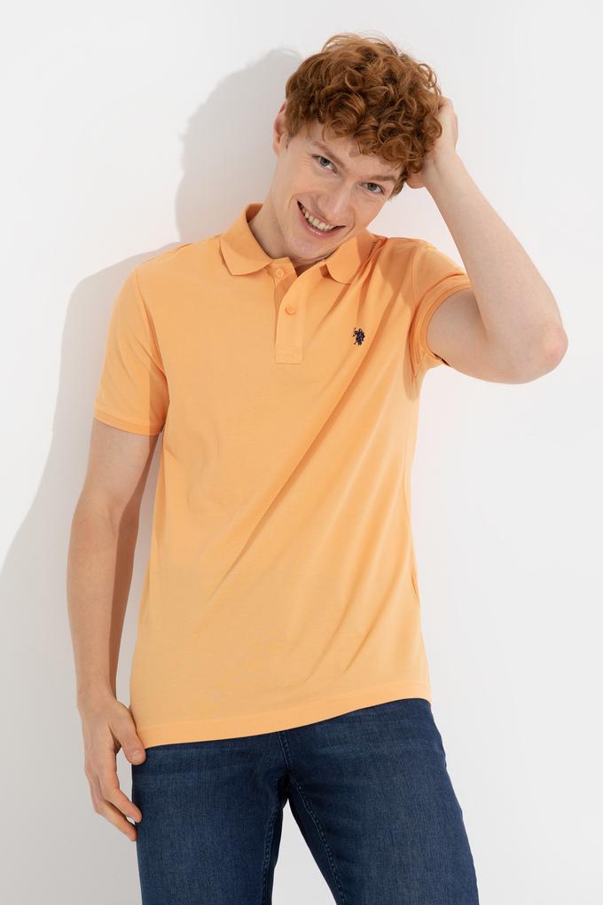 Erkek Turuncu Basic Tişört