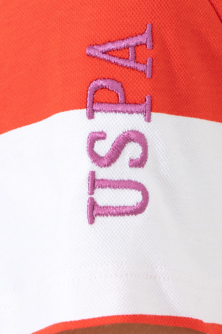 Kadın Kırmızı Polo Yaka Tişört - 50249020024