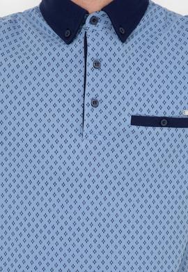 Erkek Koyu Mavi Polo Yaka Tişört - 50249185018