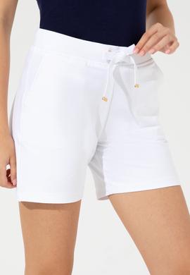 Kadın Beyaz Örme Şort - 50246032017